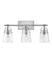 Foster Three Light Vanity in Chrome