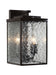 Mission You 2-Light Outdoor Wall Fixture in Glossy Bronze - Lamps Expo