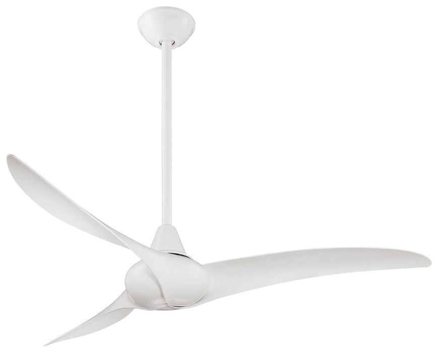 Wave 52" Ceiling Fan in White