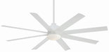 Slipstream Led 65" Ceiling Fan in Flat White