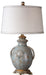 Uttermost's Cancello Blue Glaze Lamp Designed by Matthew Williams