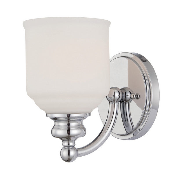 Melrose 1-Light Sconce in Polished Chrome