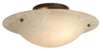Toscana 2-Light Flushmount in Aged Bronze Textured - Lamps Expo