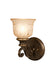 Norwalk 1 Light Wall Mount in Bronze Umber