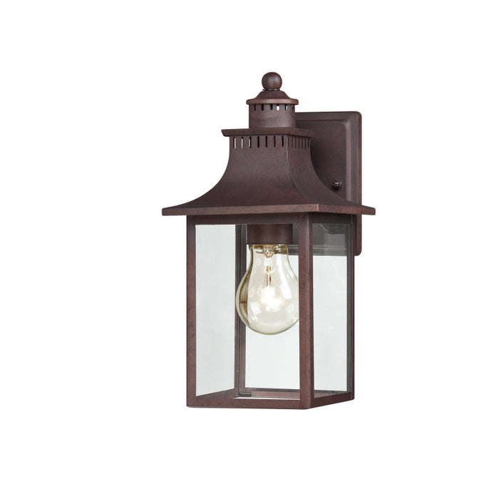 Chancellor 1-Light Outdoor Lantern in Copper Bronze