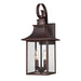 Chancellor 2-Light Outdoor Lantern in Copper Bronze