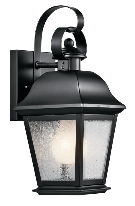 Mount Vernon Outdoor Wall 1-Light in Black