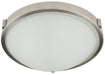 Boise Flush Mount In Brushed Nickel