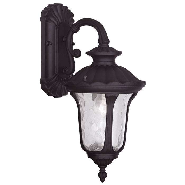 Oxford 1 Light Outdoor Wall Lantern in Bronze