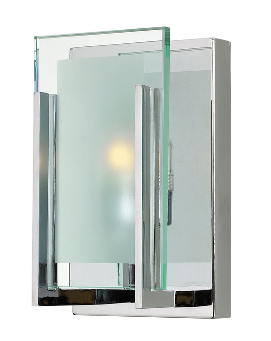 Latitude Single Light Vanity in Chrome