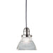 Vintage Collection 1 Light Pendant in Polished Nickel - Lamps Expo