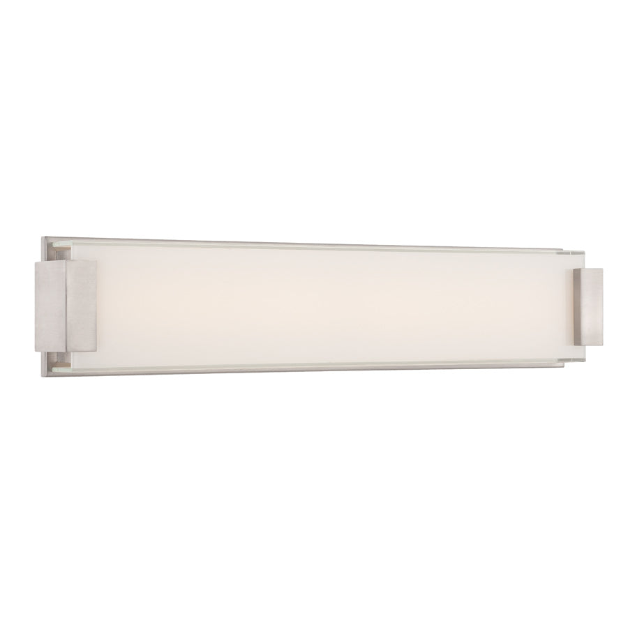 Polar 6 Light Bath & Wall Light in Brushed Nickel - Lamps Expo