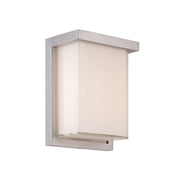 Ledge LED Outdoor Wall Sconce in Brushed Aluminum