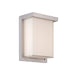 Ledge LED Outdoor Wall Sconce in Brushed Aluminum