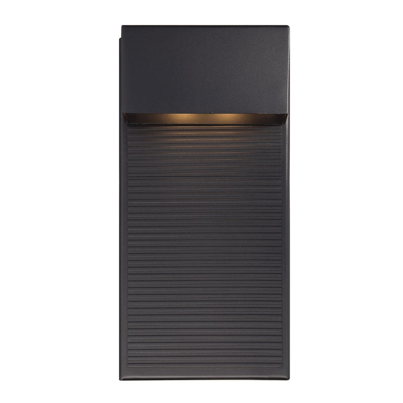 Hiline LED Outdoor Wall Sconce in Black