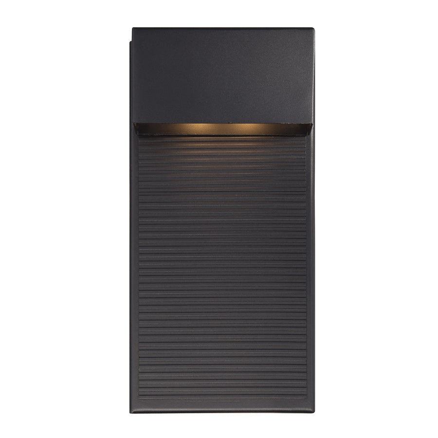 Hiline LED Outdoor Wall Sconce in Black