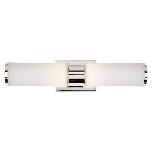 Jillian 2-Light LED Vanity Light in Polished Nickel