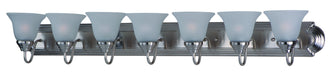 Essentials 7-Light Bath Sconce in Satin Nickel