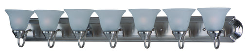 Essentials 7-Light Bath Sconce in Satin Nickel