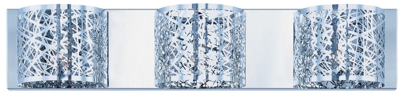 Inca 3-Light Wall Mount in Polished Chrome