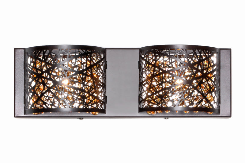 Inca 2-Light Wall Mount in Bronze