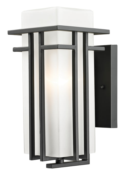 Abbey 1 Light Outdoor Wall Light in Oil Rubbed Bronze