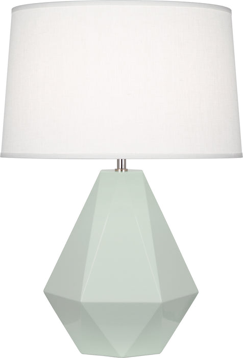 Robert Abbey (947) Delta Table Lamp with Oyster Linen Shade