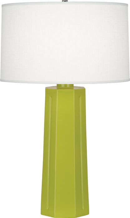 Robert Abbey (965) Mason Table Lamp with Oyster Linen Shade