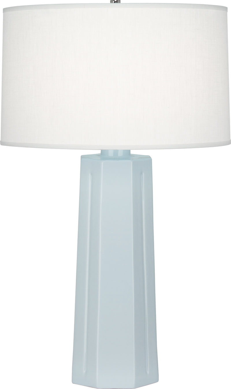 Robert Abbey (966) Mason Table Lamp with Oyster Linen Shade