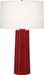 Robert Abbey (968) Mason Table Lamp with Oyster Linen Shade