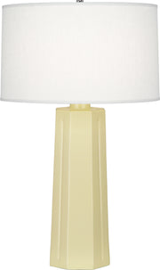 Robert Abbey (970) Mason Table Lamp with Oyster Linen Shade