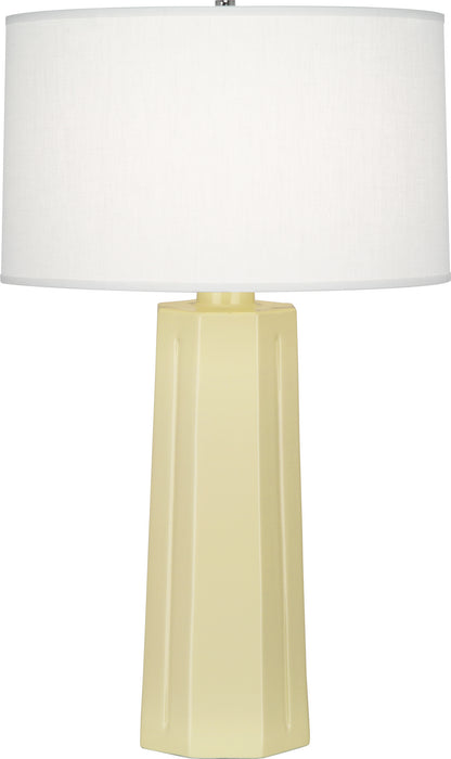 Robert Abbey (970) Mason Table Lamp with Oyster Linen Shade