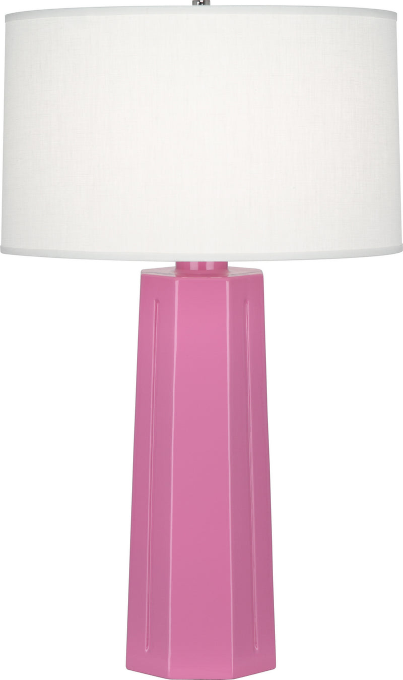 Robert Abbey (971) Mason Table Lamp with Oyster Linen Shade