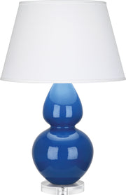 Robert Abbey (A785X) Double Gourd Table Lamp with Lucite Base