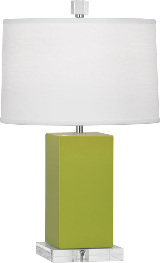 Robert Abbey (AP990) Harvey Accent Lamp with Oyster Linen Shade