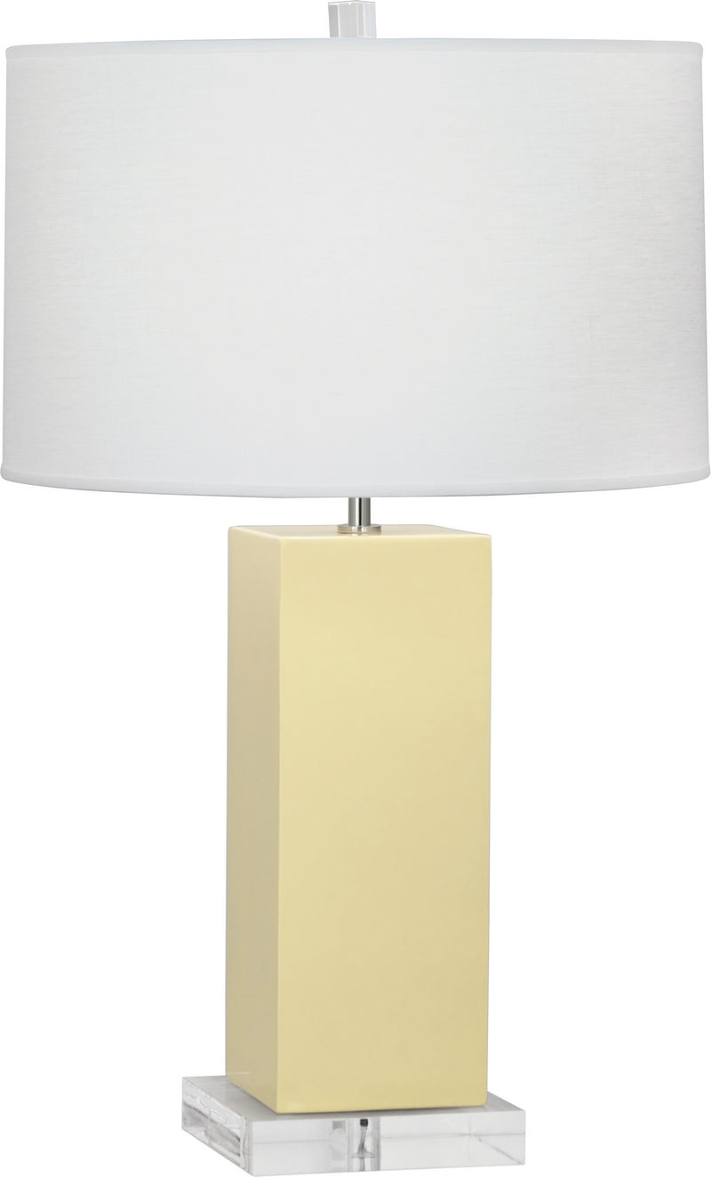 Robert Abbey (BT995) Harvey Table Lamp with Oyster Linen Shade
