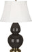 Robert Abbey (CF20) Double Gourd Table Lamp with Ivory Stretched Fabric Shade