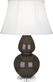 Robert Abbey (CF23) Double Gourd Table Lamp with Lucite Base