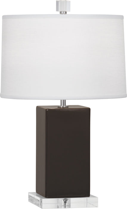 Robert Abbey (CF990) Harvey Accent Lamp with Oyster Linen Shade