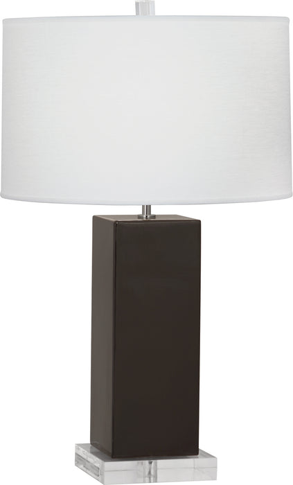 Robert Abbey (CF995) Harvey Table Lamp with Oyster Linen Shade