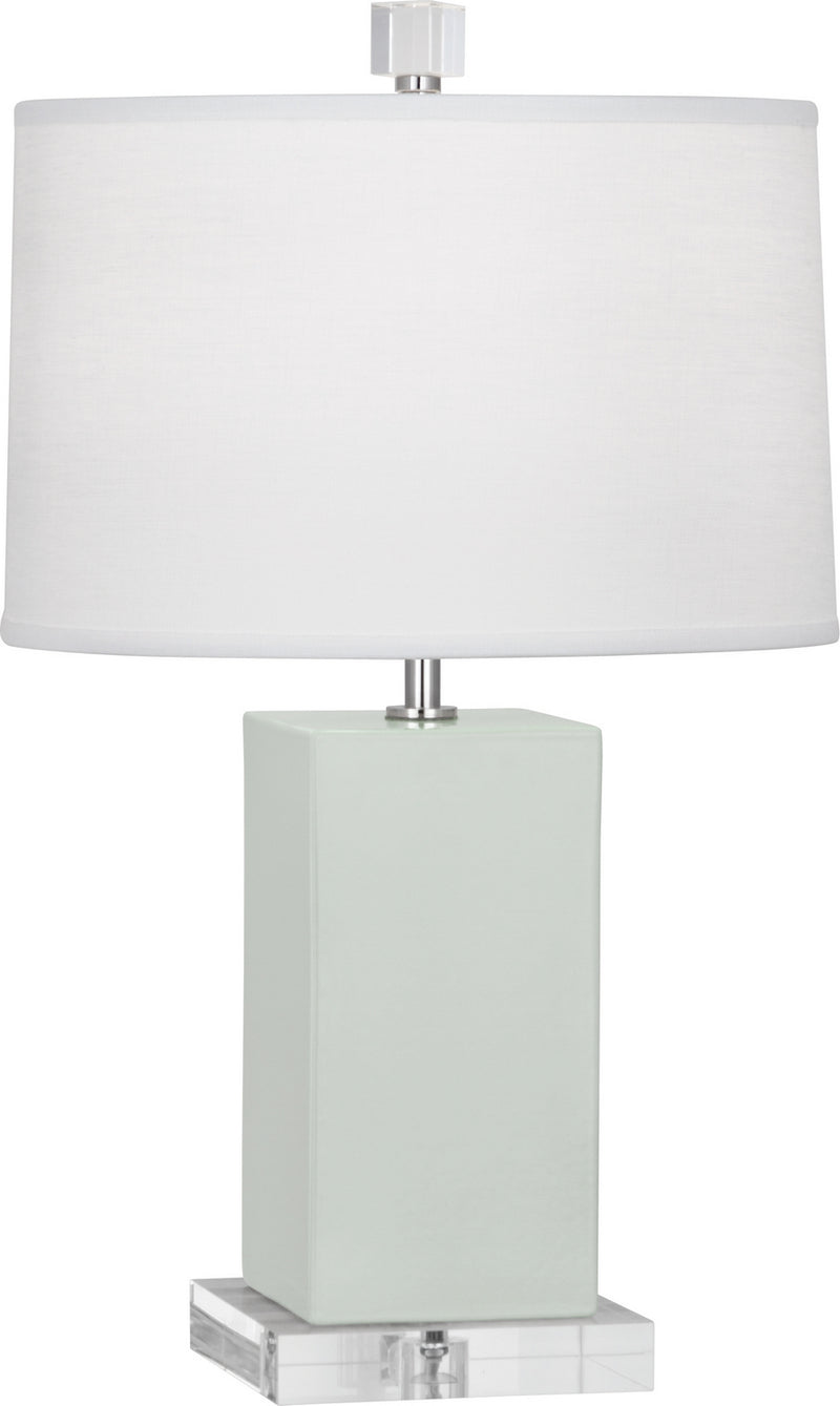 Robert Abbey (CL990) Harvey Accent Lamp with Oyster Linen Shade