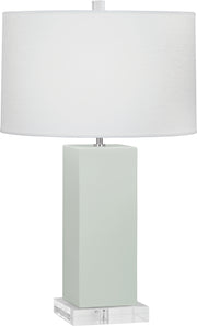Robert Abbey (CL995) Harvey Table Lamp with Oyster Linen Shade