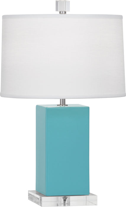 Robert Abbey (EB990) Harvey Accent Lamp with Oyster Linen Shade
