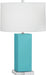 Robert Abbey (EB995) Harvey Table Lamp with Oyster Linen Shade