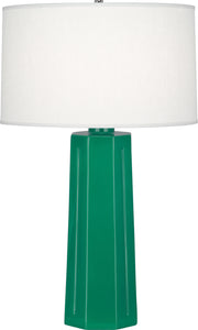 Robert Abbey (EG960) Mason Table Lamp with Oyster Linen Shade