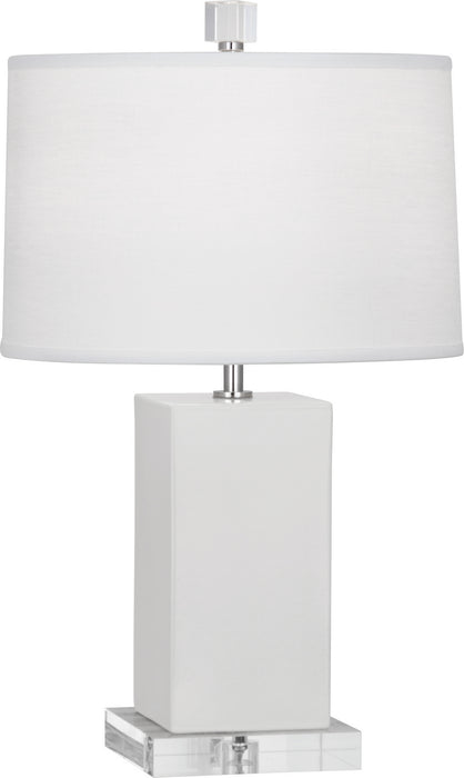 Robert Abbey (LY990) Harvey Accent Lamp with Oyster Linen Shade