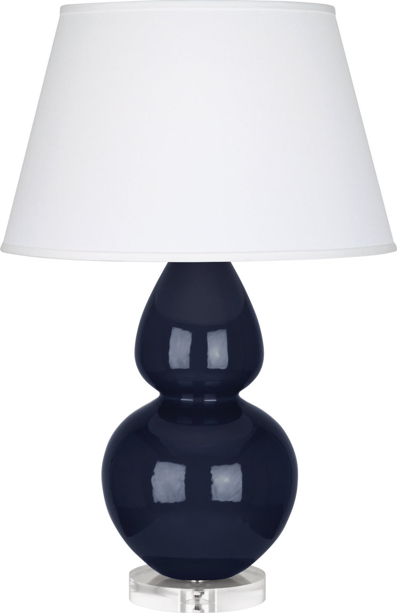 Robert Abbey (MB23X) Double Gourd Table Lamp with Lucite Base