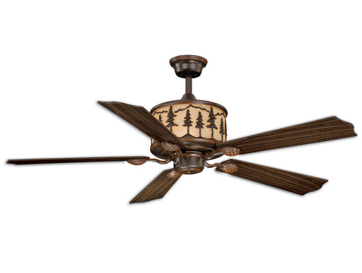 Yosemite 56" Ceiling Fan in Burnished Bronze from Vaxcel, item number F0011