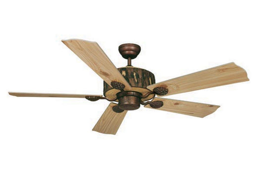 Log Cabin 52" Ceiling Fan in Weathered Patina from Vaxcel, item number FN52265WP