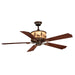 Yellowstone 56" Ceiling Fan in Burnished Bronze from Vaxcel, item number FN56305BBZ